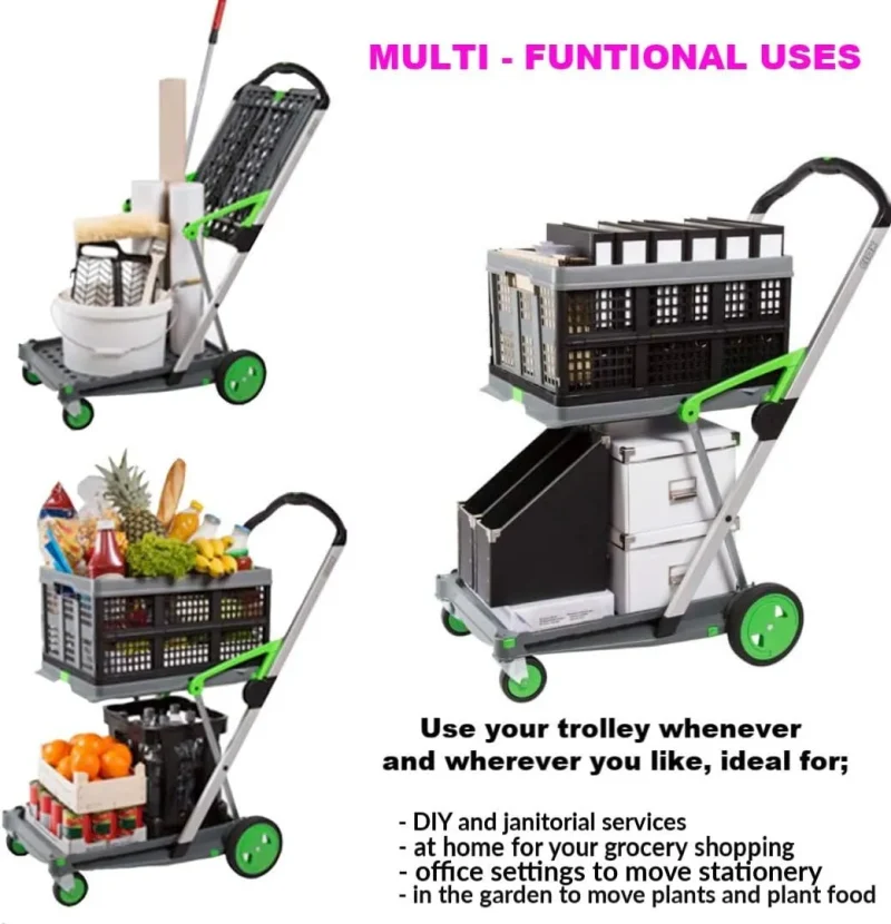Foldable Grocery Shopping Cart