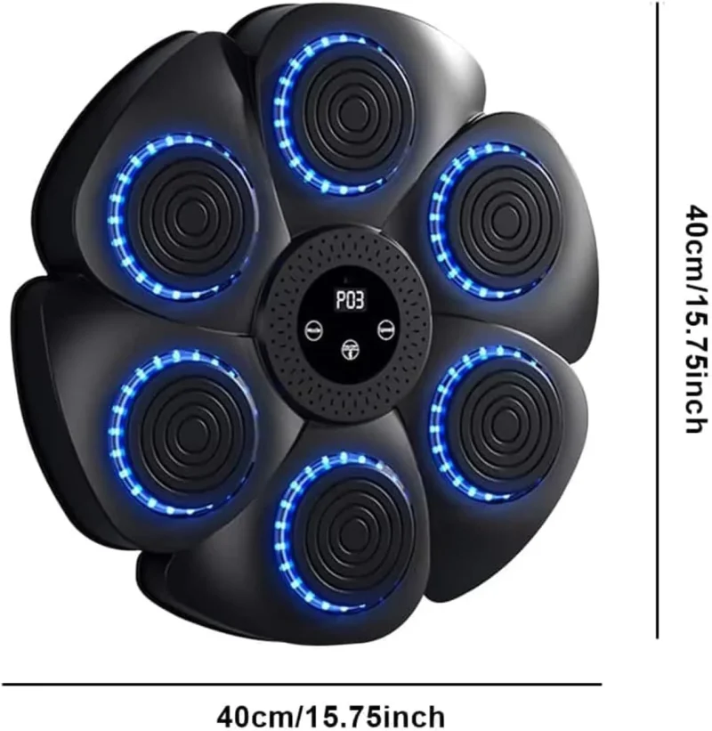 RhythmStriker Music Boxing Machine (Black Boxing Target Gloves Included) - Image 9