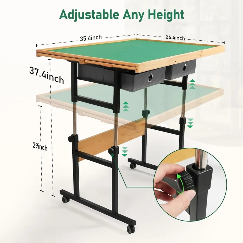 🎅CHRISTMAS CLEARANCE SALE 🔥ALL4JIG JIGSAW PUZZLE TABLE WITH LEGS - Image 6