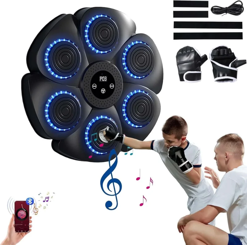RhythmStriker Music Boxing Machine (Black Boxing Target Gloves Included) - Image 10