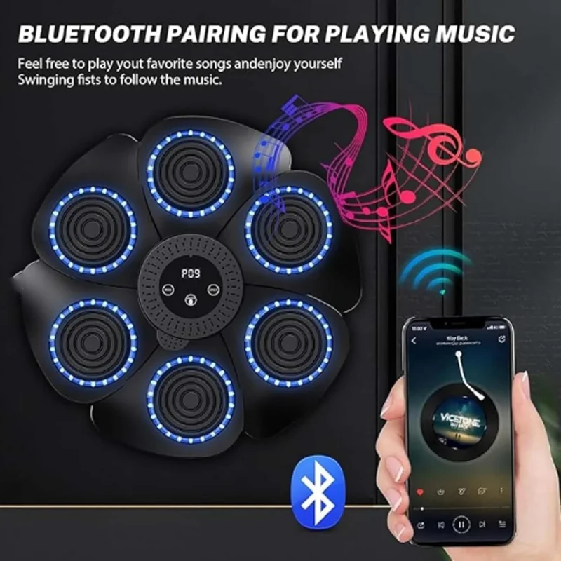RhythmStriker Music Boxing Machine (Black Boxing Target Gloves Included) - Image 5