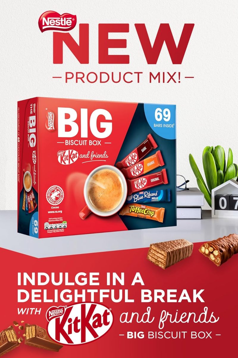 Nestle Big Biscuit Box Kitkat - Friends(6 x 69 Bars) - Image 4