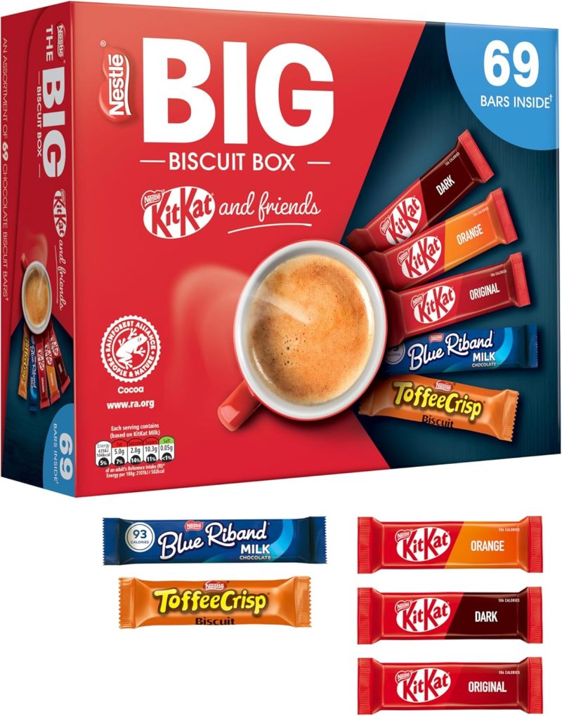 Nestle Big Biscuit Box Kitkat - Friends(6 x 69 Bars) - Image 2