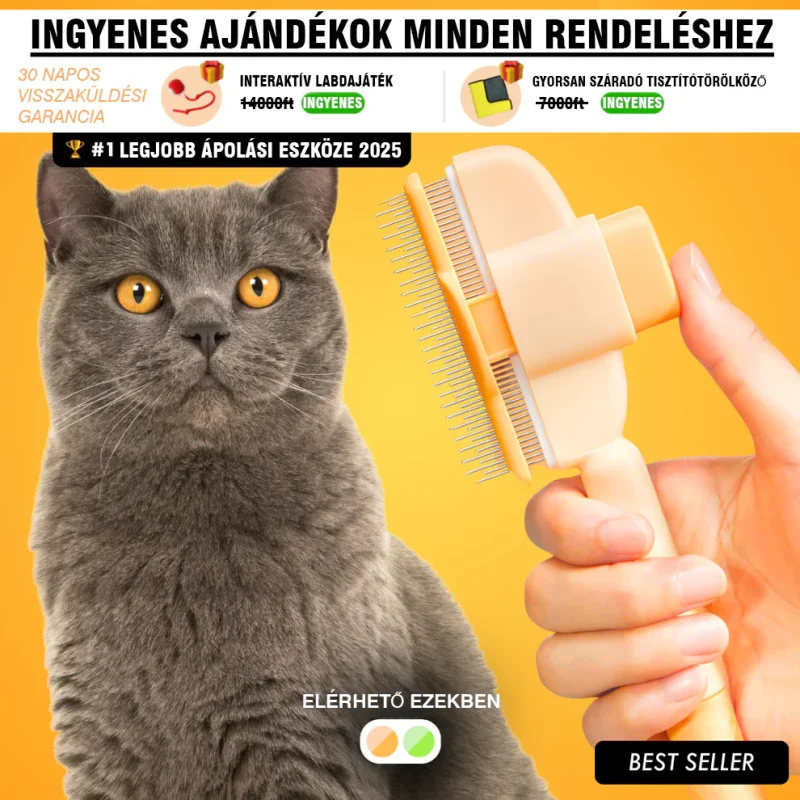 ZenBrush™ - Eltávolítja a Szőrt & Enyhíti a Fájdalmat